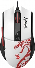 Мышь A4Tech Bloody L65 Max белый/рисунок оптическая 12000dpi USB 6but (L65 MAX NARAKA)