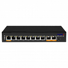 TR-NS1110-120-8POE - Неуправляемый коммутатор TRASSIR с 8 PoE портами (10/100 Мбит/с Base-TX PoE port), 2 PoE портами (10/100 Мбит/с (Base-TX))