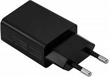 Сетевое зар./устр. Buro BUWA1 10.5W 2.1A USB-A черный (BUWA10S100BK)