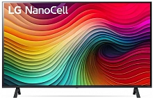 Телевизор LED LG 43" 43NANO80T6A.ARUG синяя сажа 4K Ultra HD 60Hz DVB-T DVB-T2 DVB-C DVB-S DVB-S2 USB WiFi Smart TV