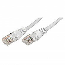 18-1001 - Rexant Пaтч-корд U/UTP, категория 5e, RJ45-RJ45, неэкранированный, PVC серый, 0,5м (1 шт)