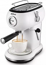 Кофеварка рожковая Kitfort КТ-7219 1100Вт белый