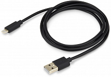Кабель Buro USB-IP-1.2B2A USB (m)-Lightning (m) 1.2м черный
