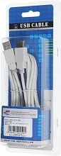 Кабель-удлинитель Ningbo USB A(m) USB A(f) 3м (USB2.0-AM-AF-3-BR) (блистер)