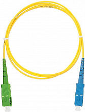 NMF-PC1S2C2-SCU-SCA-001 - Шнур NIKOMAX волоконно-оптический, переходной, одномодовый 9/125мкм, стандарта OS2, SC/UPC-SC/APC, одинарный, LSZH нг(A)-HFLTx, 2мм, желтый, 1м