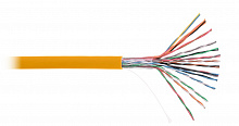 EC-UU025-5-LSZH-OR-3 Кабель NETLAN U/UTP 25 пар, Кат.5 (Класс D), 100МГц, одножильный, BC (чистая медь), внутренний, LSZH нг(B)-HF, оранжевый, 305м