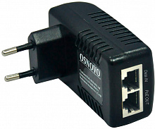 Инжектор PoE Osnovo Midspan-1/151 10/100BASE-T 15.4Вт 100-240В(АС)