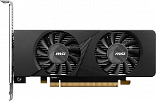 Видеокарта MSI PCI-E 4.0 RTX 3050 LP E 6G OC NVIDIA GeForce RTX 3050 6Gb 96bit GDDR6 1492/14000 HDMIx2 DPx1 HDCP Ret low profile
