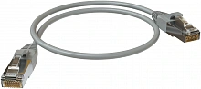 Патч-корд Sysmatrix PC 4545.5ES26.05LSZHGY F/UTP RJ-45 вил.-вилка RJ-45 кат.5E 0.5м серый LSZH
