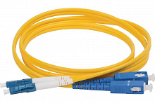 FPC09-LCU-SCU-C2L-1M ITK Оптический патч-корд SM 9/125 OS2, LC/UPC-SC/UPC, Duplex, 1м