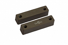 ST-DM126NC-BR - Магнитоконтактный датчик, НЗ, коричневый, накладной для деревянных дверей, зазор 25 мм