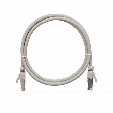 NMC-PC4UE55B-010-GY - Коммутационный шнур NIKOMAX U/UTP 4 пары, Кат.6, 2хRJ45/8P8C, T568B, Molded, PVC, серый, 1м
