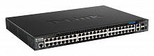 DGS-1520-52MP/A2A - Управляемый L3 стекируемый коммутатор D-Link с 44 портами 10/100/1000Base-T, 4 портами 100/1000/2.5GBase-T, 2 портами 10GBase-T и 2 портами 10GBase-X SFP+ (PoE-бюджет 370 Вт)