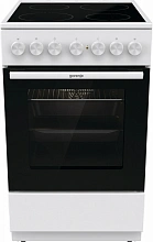 Плита Электрическая Gorenje GEC5B42WG белый стеклокерамика (без крышки)