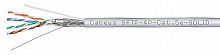 Cabeus SFTP-4P-Cat.5e-SOLID-GY - Кабель витая пара экранированная SFTP (SF/UTP), категория 5e, 4 пары (24 AWG), одножильный (305 м)