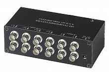 CD408HD - Распределитель видеосигнала HDCVI/HDTVI/AHD/CVBS. 4 входа - 8 выходов, DC 12В. БП в комплекте.