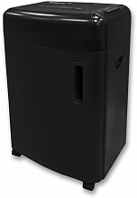 Шредер Office Kit S180 (0,8x1) черный (секр.P-7) фрагменты 5лист. 32лтр. пл.карты CD