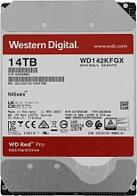 Жесткий диск WD SATA-III 14TB WD142KFGX NAS Red Pro (7200rpm) 512Mb 3.5"