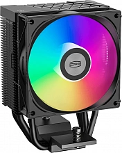 Устройство охлаждения(кулер) PcCooler R300 ARGB Soc-AM5/AM4/1200/1700/1851 черный 4-pin 18-30dB Al+Cu 150W Ret (R300-BKAWYX-US)
