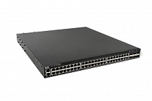 DXS-3610-54T/A1ASI Управляемый L3 стекируемый коммутатор D-Link с 48 портами 10GBase-T, 6 портами 100GBase-X QSFP28, 2 источниками питания AC и 5 вентиляторами