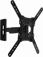 Кронштейн для телевизора Ultramounts UM869 черный 23"-55" макс.35кг настенный поворот и наклон