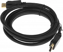 Кабель аудио-видео Buro BU-DP-v1.4-3m DisplayPort (m)/DisplayPort (m) 3м. черный
