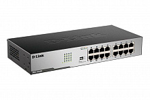 DGS-1016D/I2A Неуправляемый коммутатор D-Link с 16 портами 10/100/1000Base-T