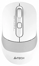 Мышь A4Tech Fstyler FB10C белый/серый оптическая 2000dpi беспров. BT/Radio USB 4but (FB10C GRAYISH WHITE)