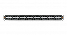NMC-RP48UD2-1U-BK - Неэкранированная патч-панель NIKOMAX, 48 портов, 19", 1U, категория 5e