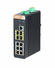 Промышленный коммутатор Dahua DH-PFS4410-6GT-DP 10-портовый гигабитный