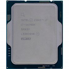 Процессор/ CPU LGA1700 Intel Core i7-14700K (Raptor lake, 20C/28T, 3.4/5.5GHz, 33MB, 253W, UHD Graphics 770) OEM