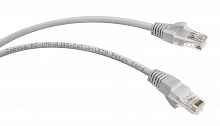 Cabeus PC-UTP-RJ45-Cat.6-0.3m-LSZH - Патч-корд U/UTP, категория 6, 2xRJ45/8p8c, неэкранированный, серый, LSZH, 0.3м