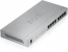 Коммутатор Zyxel GS1008HP-EU0101F (L2) 8x1Гбит/с 8PoE+ 60W неуправляемый