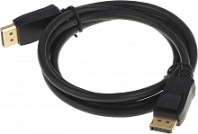 Кабель аудио-видео Buro BU-DP-v1.4-1.5m DisplayPort (m)/DisplayPort (m) 1.5м. черный