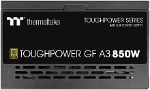 Блок питания Thermaltake ATX 850W Toughpower GF A3 Gen.5 80+ gold 24pin APFC 120mm fan 8xSATA Cab Manag RTL
