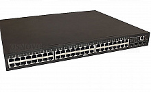 SW-74804/L - Управляемый (L2+) коммутатор Osnovo, Gigabit Ethernet на 48 RJ45 PoE + 4 x GE SFP порта. Порты: 48 x GE (10/100/1000Base-T) + 4 x GE SFP (1000Base-X), Консольный порт; Уровень управления L2 (Full managed).