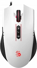 Мышь A4Tech Bloody ES7 белый оптическая 6000dpi USB 8but (ES7 PANDA WHITE)