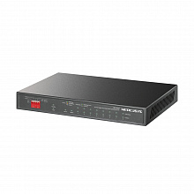 MS110GMP - 10-портовый настольный гигабитный коммутатор с 8 портами PoE+. Порты: 8 ? гигабитных портов PoE+, 2 х гигабитных порта без PoE, Mercusys