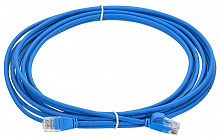 PC03-C5EUL-5M-SL-WT - ITK Коммутационный шнур кат.5E UTP LSZH 5м slim язычок син.