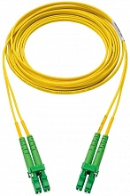 Патч-корд Panduit F923LANSNSNM006 2x9/125 OS1/OS2 SC/APC дуплекс-SC дуплекс 6м LSZH желтый