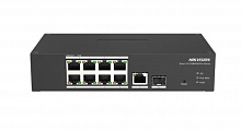 DS-3T1310P-SI/HS(O-STD) - 8-портовый Fast Ethernet Smart Harsh POE-коммутатор, Hikvision