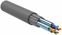 LC1-C6A04-611 - ITK Витая пара S/FTP кат.6A 4х2х23AWG PVC серый (305м)