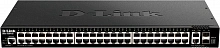 Коммутатор D-Link DGS-1520-52/A1A (L3) 48x1Гбит/с 2x10Гбит/с 2xКомбо(10GBase-T/SFP+) 2SFP+ управляемый