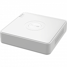 F-HR-1042 - 4-х канальный гибридный HD-TVI регистратор c технологией AoC (аудио по коаксиальному кабелю) для аналоговых, HD-TVI, AHD и CVI камер, 1 IP-канал (до 5 с замещением аналоговых)