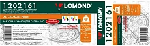 Бумага Lomond 1202161 24"(A1) 610мм-45м/80г/м2/белый матовое для струйной печати втулка:50.8мм (2")
