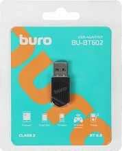 Адаптер USB Buro BU-BT602 BT6.0+EDR class 2 20м черный