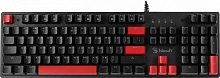 Клавиатура A4Tech S515R механическая черный USB for gamer LED (подставка для запястий) (S515R FIRE BLACK) кабель 1.8м