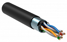 LC3-C5E04-329 - ITK Витая пара F/UTP кат.5E 4x2х24AWG LSZH черный (305м)