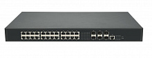 GL-SW-G302-30TC - Управляемый коммутатор L3 NIKOMAX, Stack, 24*1/2.5 Гбит/с BaseT, 6*1/10Гбит/с SFP+, 1*блок питания