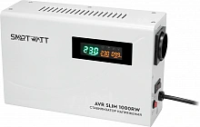 Стабилизатор напряжения Smartwatt AVR Slim 1000RW 1000ВА белый